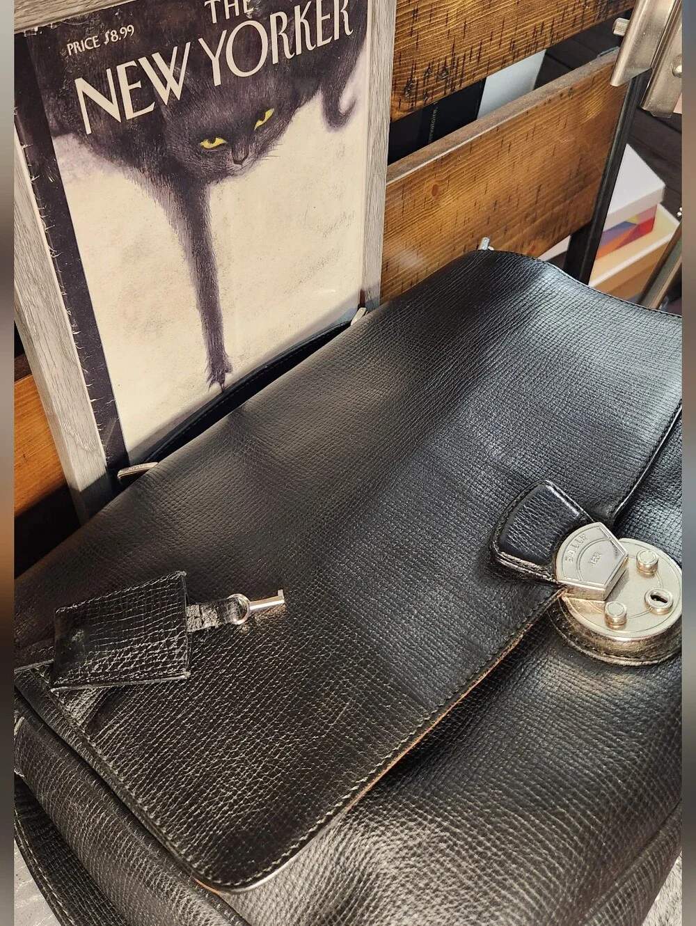 Bally Laptop Bag - Italian Leather Briefcase